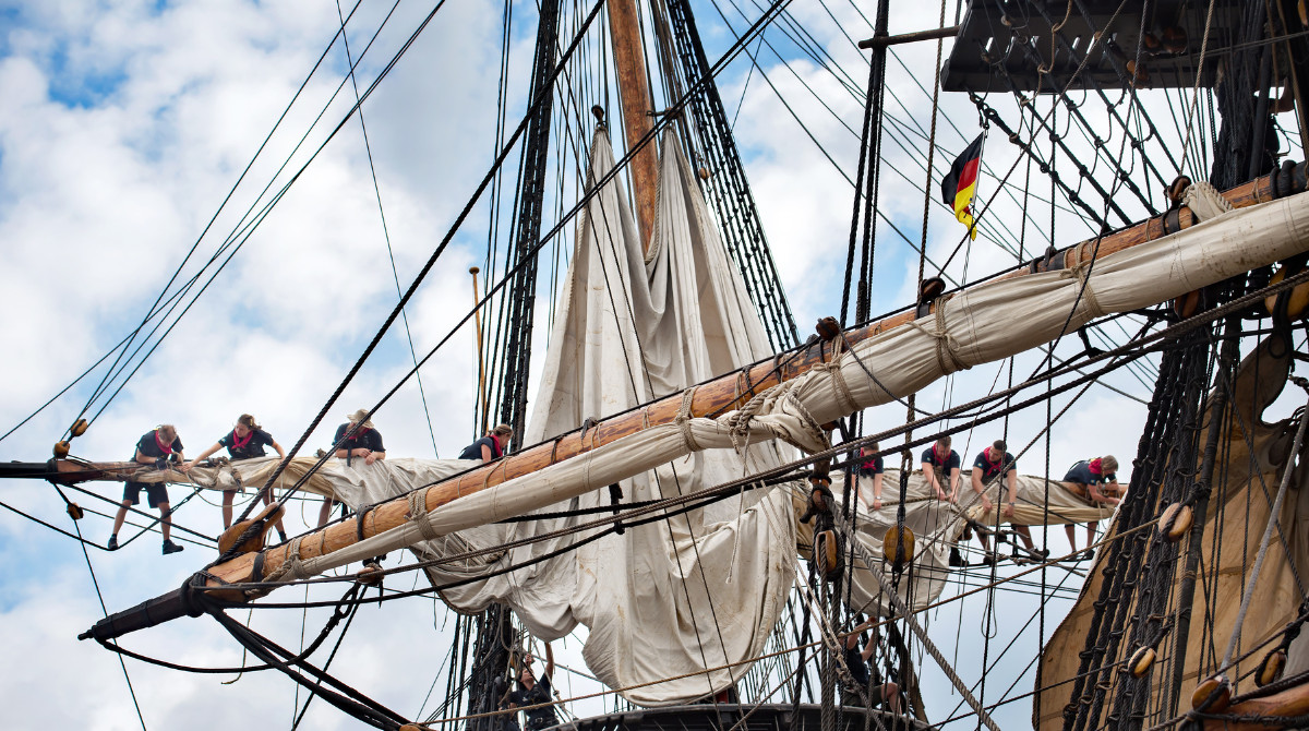 Symbolbild Maritime Tage, Segelschiff, Festwoche