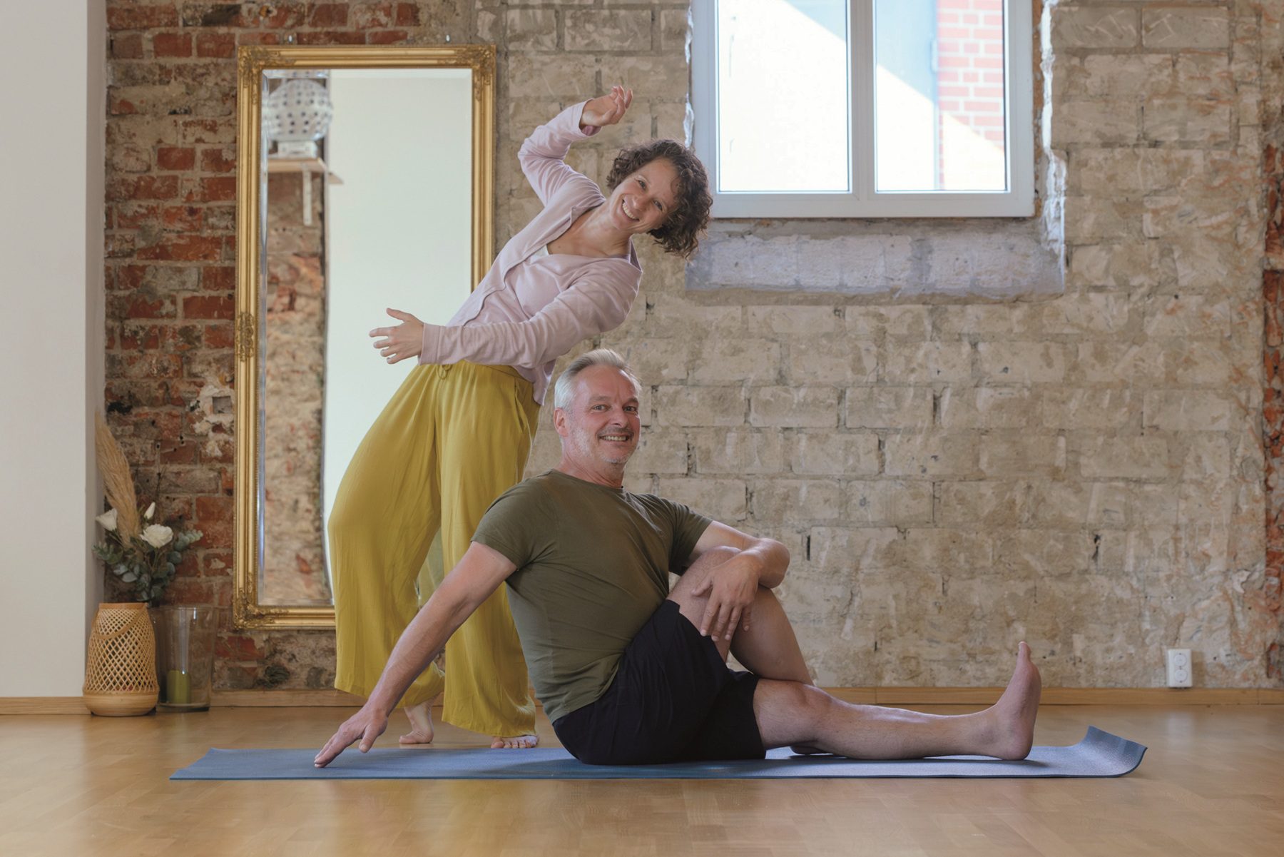 Rike Engel und Frank Brede laden zu Training für Körper, Geist und Seele ein. Foto: Schimanke